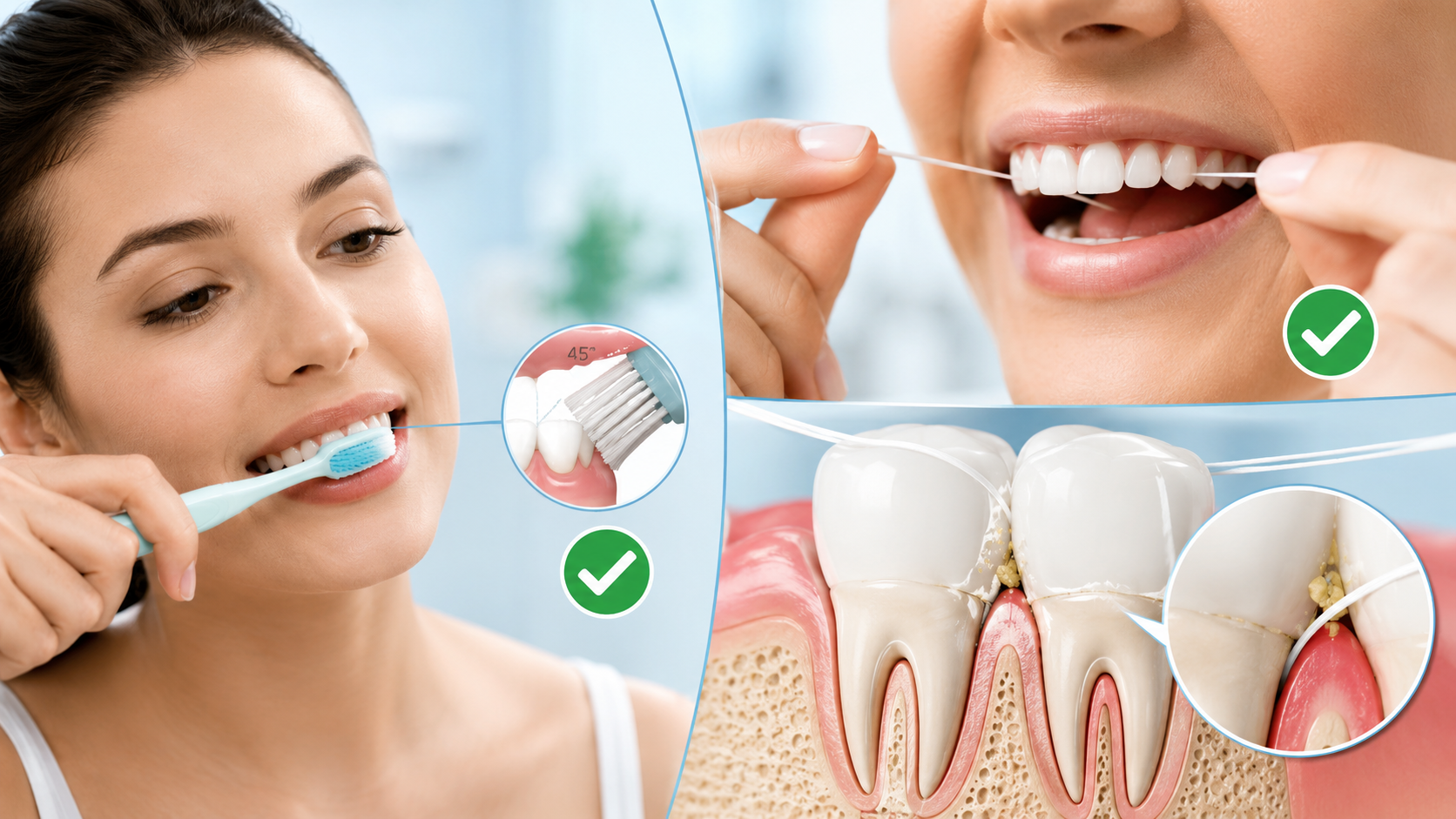 The Dentist-Approved Way to Brush & Floss for a Lifetime of Healthy Gums